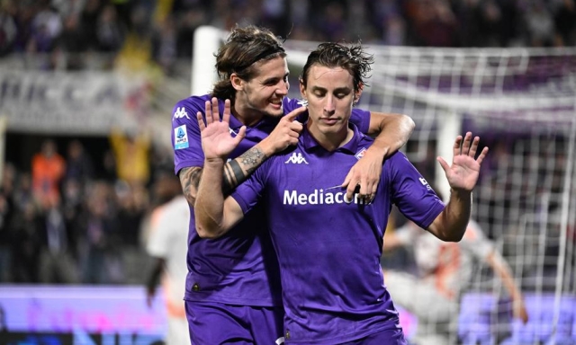 La Fiorentina fa viola la Roma: Kean domina, Bove affonda Juric