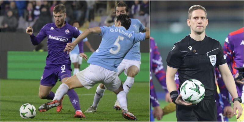 Fiorentina-Pafos, la moviola: Eskas all’altezza, non c’è rigore su Beltran