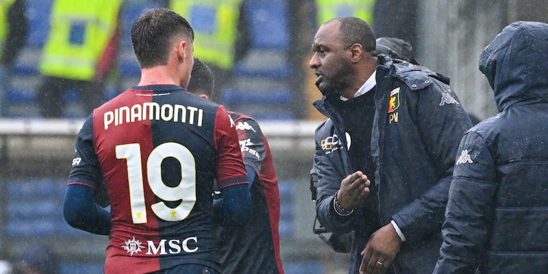 Vieira beffato all’esordio: Genoa rimontato dal Cagliari nel finale