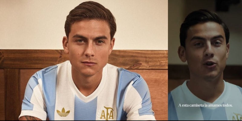 L’Argentina non convoca Dybala, ma è nello spot della nuova maglia