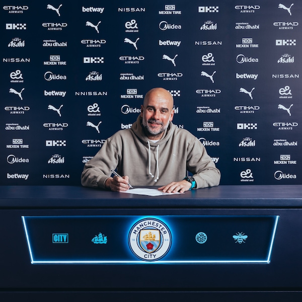 Manchester City, Guardiola rinnova fino al 2026: l'annuncio ufficiale