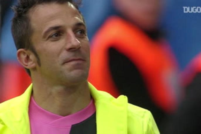 L'ultima partita (con gol) di Del Piero con la maglia della Juventus