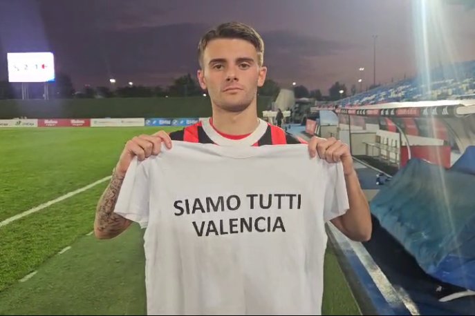 Youth League, il messaggio di Diego Sia dopo il gol al Real: "Siamo tutti Valencia"