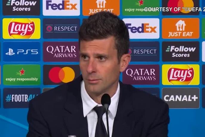 Thiago Motta: "Abbiamo creato per fare un risultato diverso, ma…"