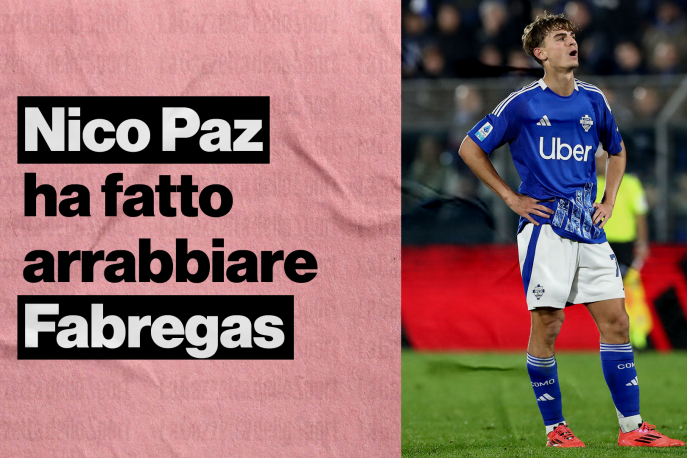 Nico Paz migliore in campo, ma fa arrabbiare Fabregas: ecco perché