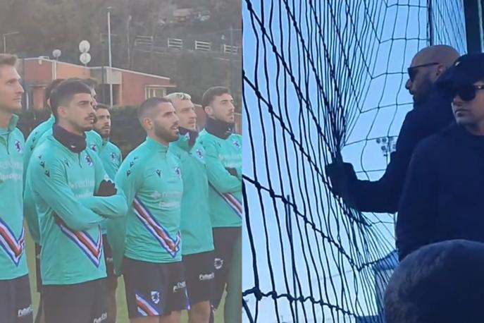 "Ci siamo rotti il c…o!". L'incredibile sfogo dell'ultras della Samp con i giocatori